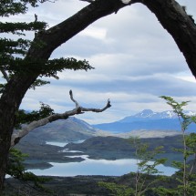 Lago Pehoe from the Valle del Frances